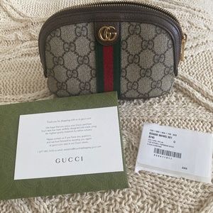Gucci cosmetic bag